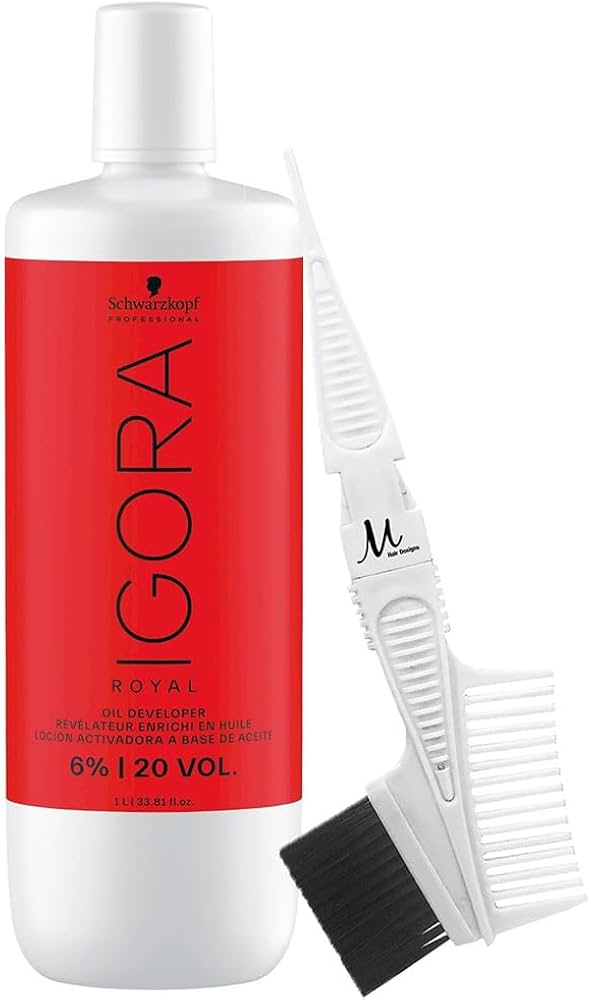 Amazon.com: Igora Royal 6% 20 Volume Developer 1 Liter and M Hair