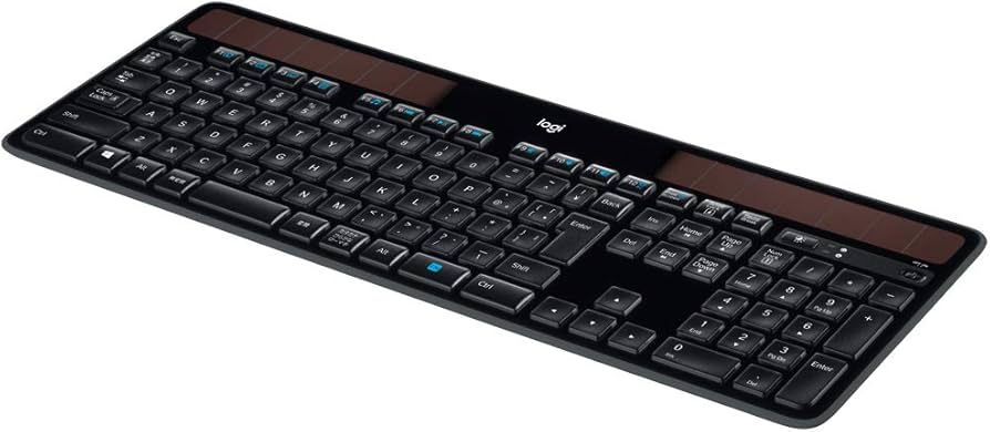 Amazon.co.jp: ロジクール ワイヤレス ソーラー キーボード K750r 超薄