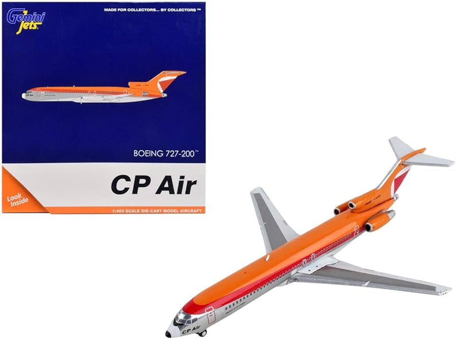 GeminiJets GJCPC2091 CP Air Boeing 727-200 C-GCPB; Scale 1:400