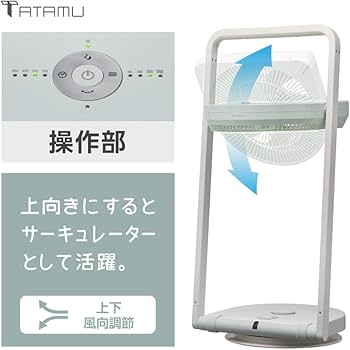 Amazon | 【しまい勝手のいい扇風機】ドウシシャ リビング扇風機