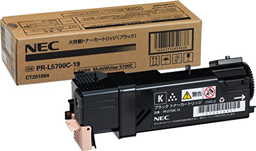 Amazon | NEC PR-L5700C-19 大容量トナー ブラック(2,000枚) NE