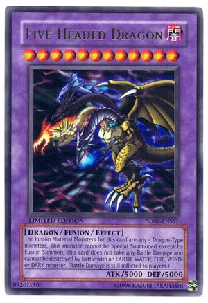 Amazon.co.jp: 遊戯王 英語版 SD09-ENSS1 F・G・D Five-Headed Dragon