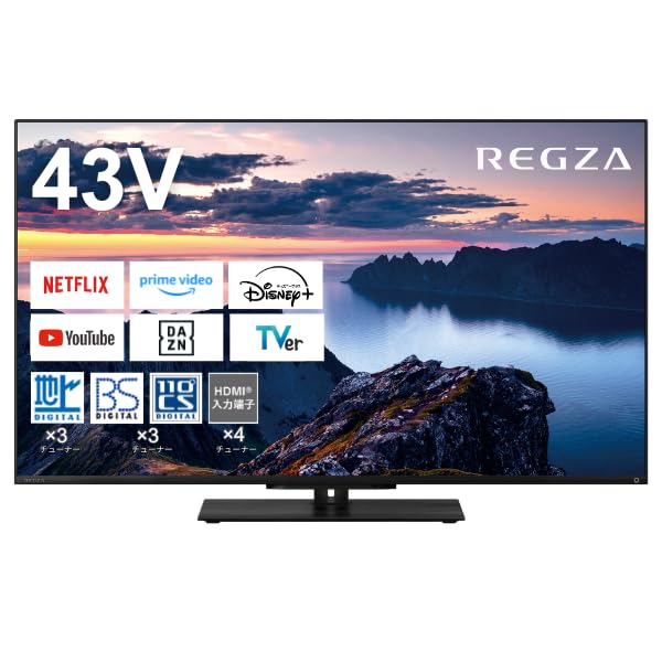 Amazon.co.jp: REGZA 43インチ 液晶 43Z670N スマートテレビ Dolby