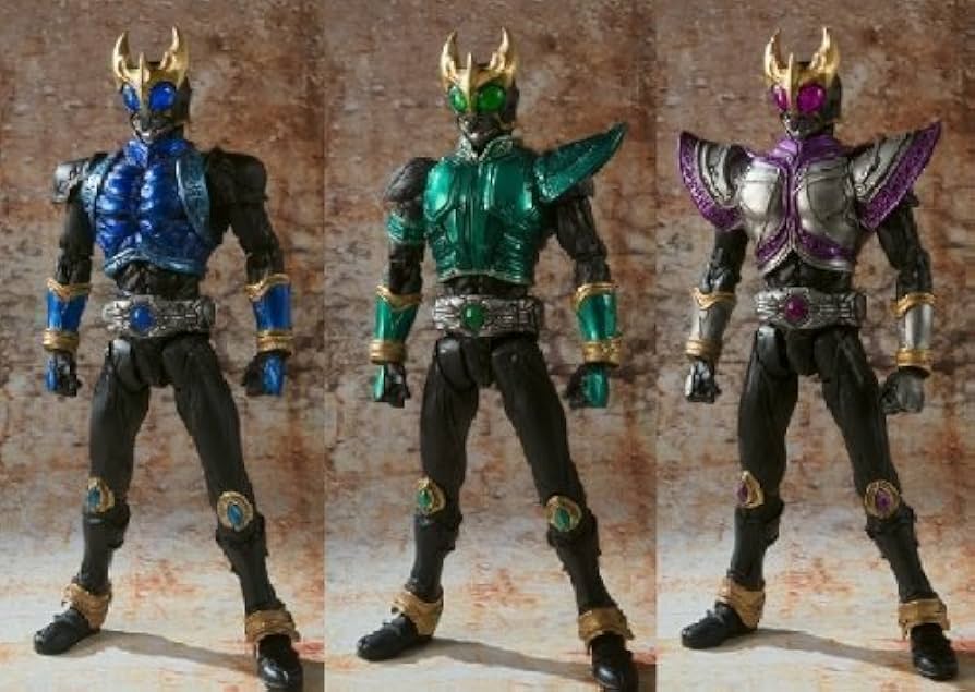 Amazon.co.jp: S.I.C. 極魂 仮面ライダークウガ 3フォームセット