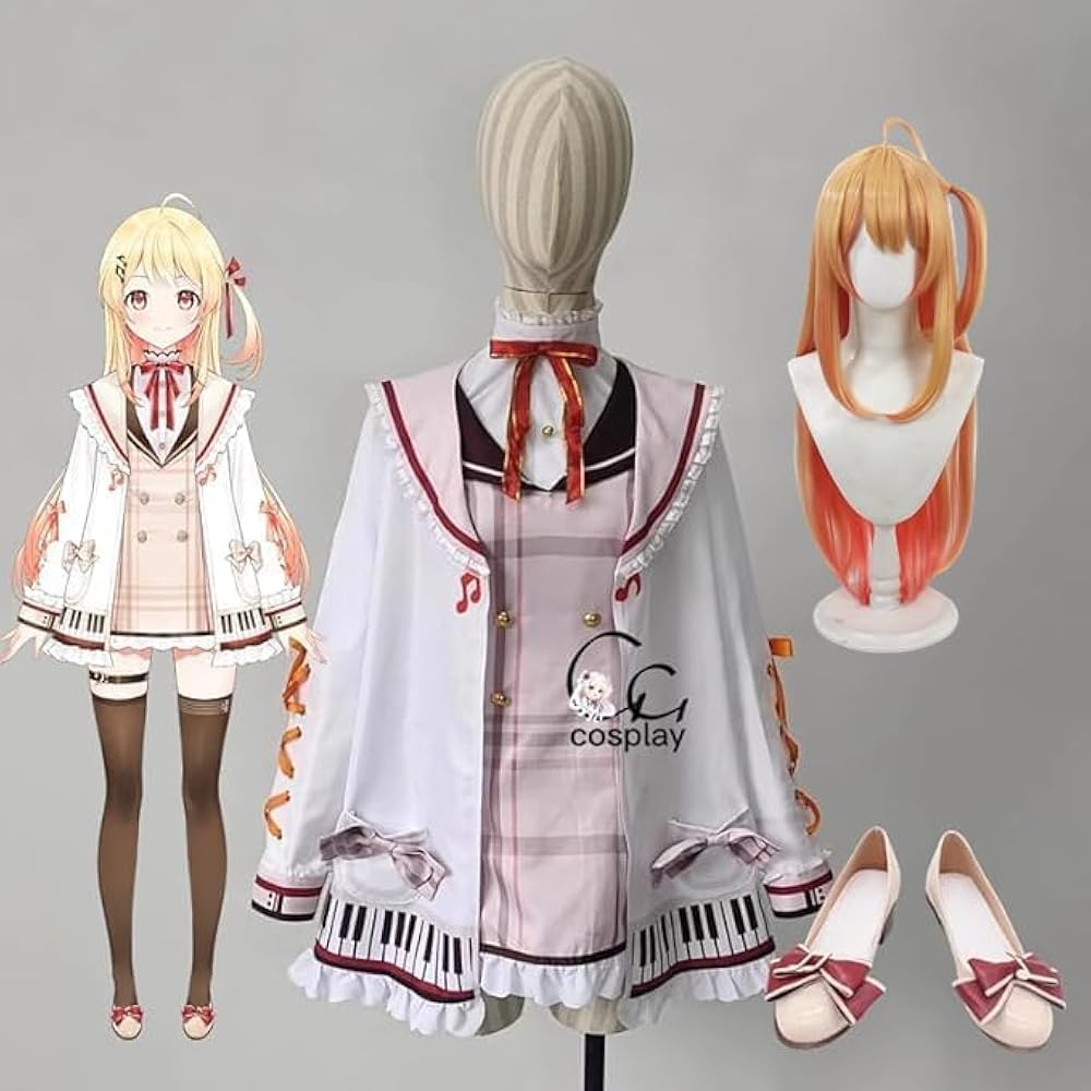 Amazon.co.jp: GGcosplay VTuber Otonose Kanade 音乃瀬奏 コスプレ