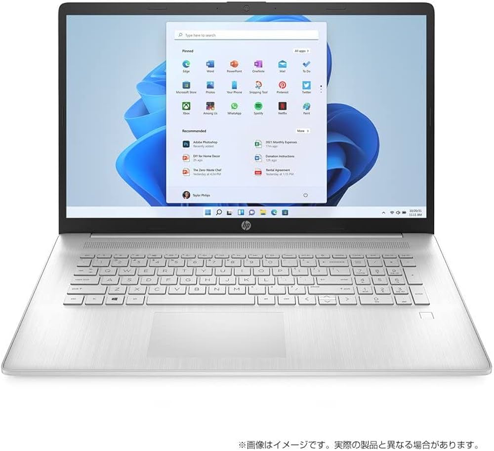 Amazon | HP ノートパソコン 17s-cu 大画面 Core i7 16GB 1TB WPS