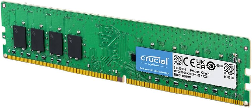 Crucial, Memória Desktop 16GB DDR4 3200 Mhz - CT16G4DFRA32A