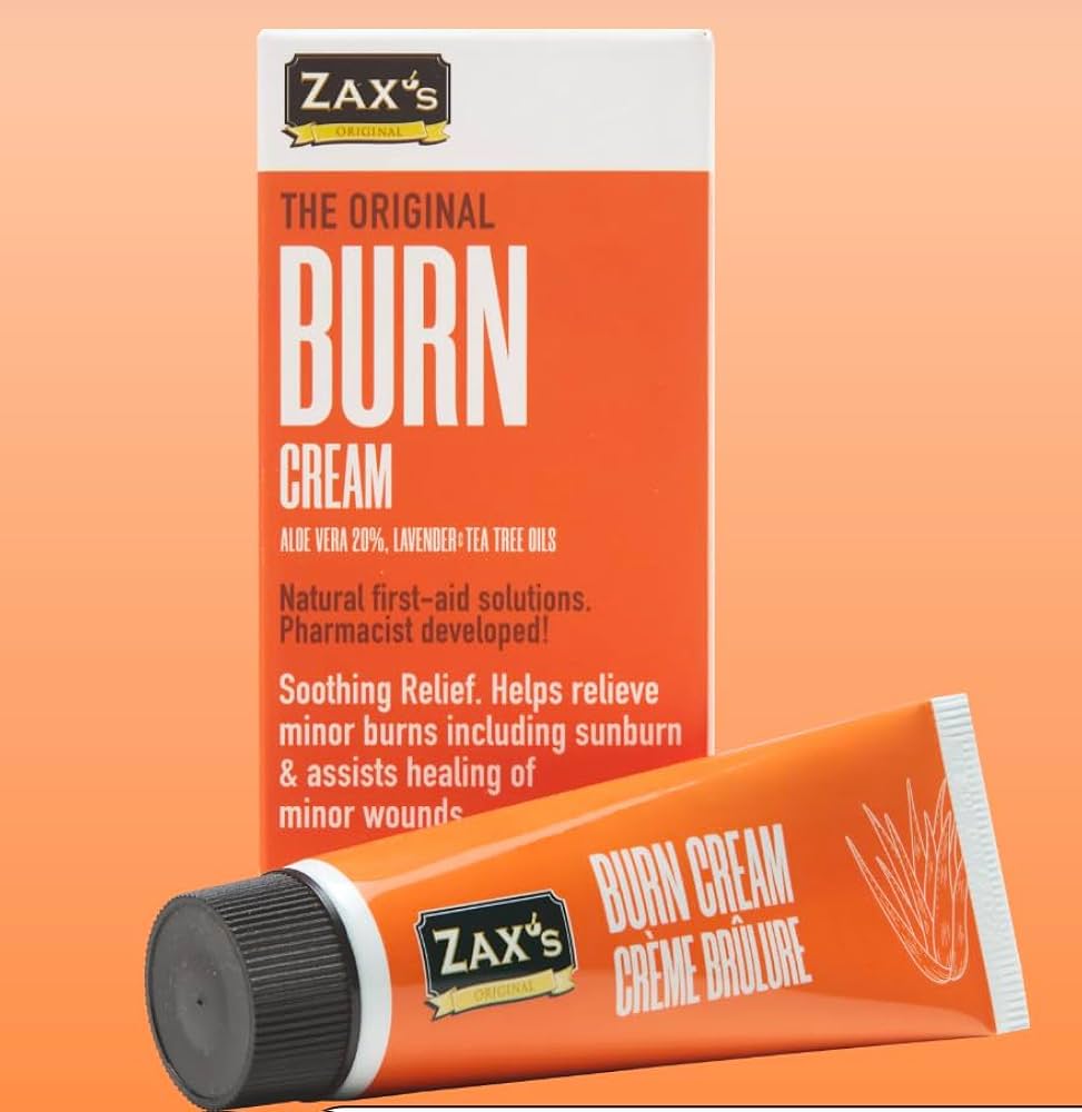 Zax's Original Burn Cream, Natural, Soothing, 6 Natural