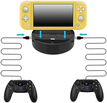 Amazon.co.jp: (Switch / Switch Lite用)2ポートUSB充電スタンド プロ