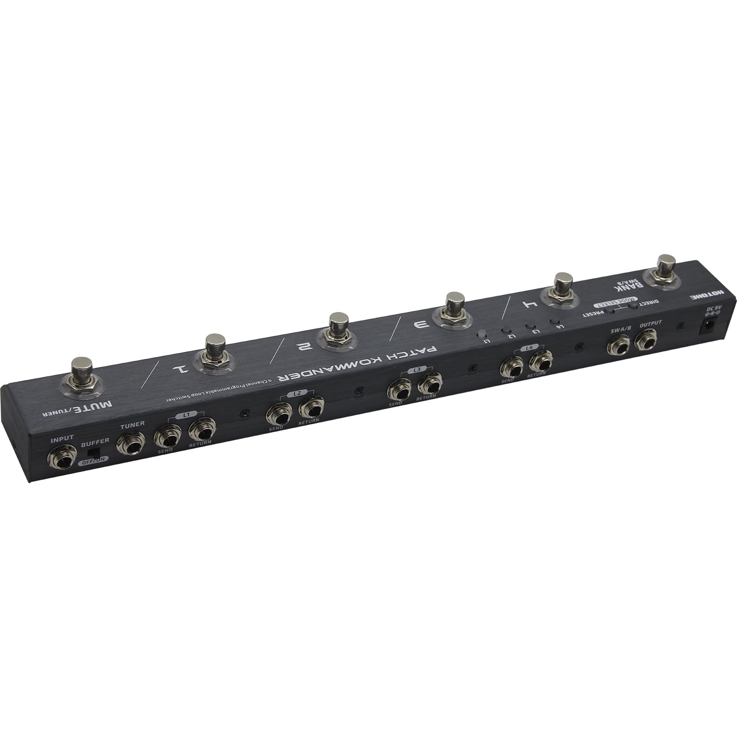 Amazon.com: Hotone Patch Kommander 4-Channel Programmable Effects