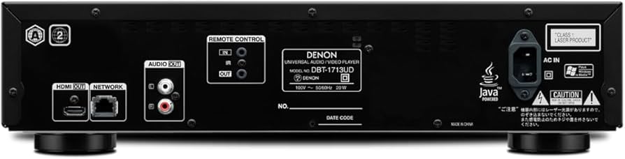 Amazon | DENON ユニバーサルブルーレイディスクプレーヤー