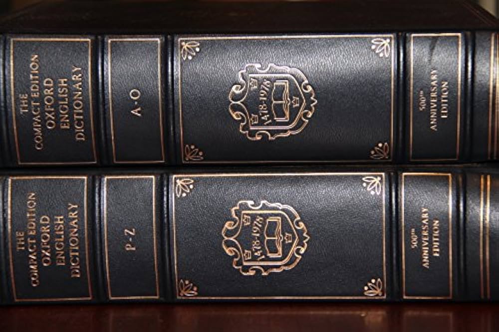 The Compact Edition Oxford English Dictionary 1478-1978 500th