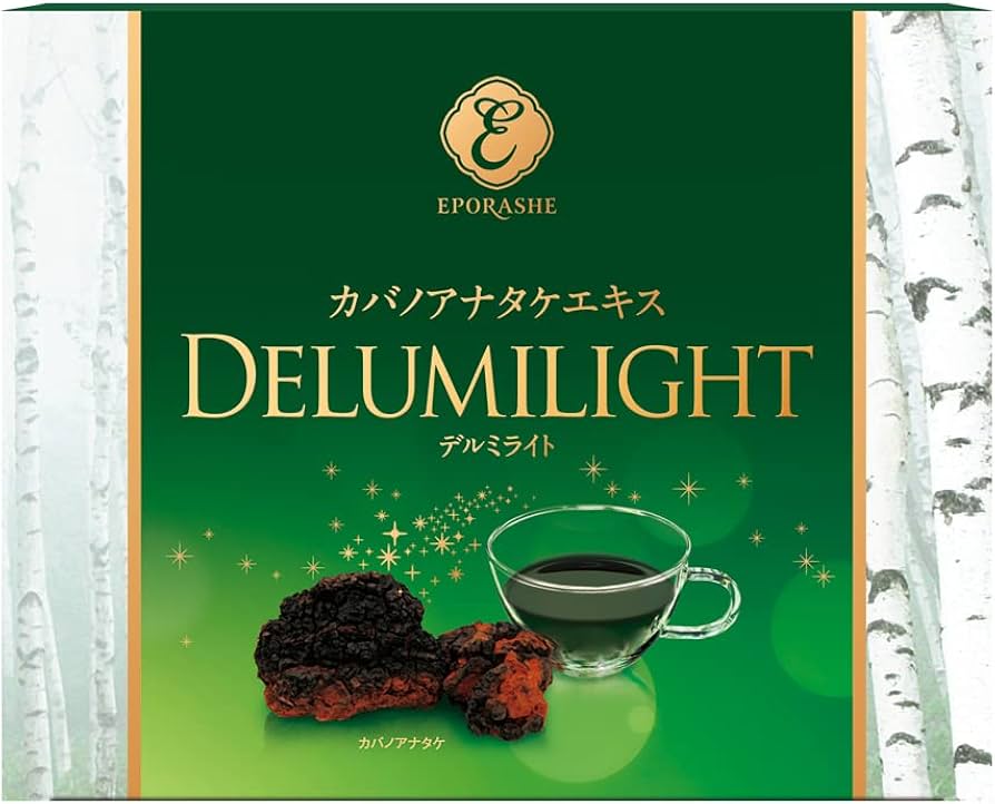 Amazon.co.jp: EPORASHE デルミライト 30包 カバノアナタケ チャーガ