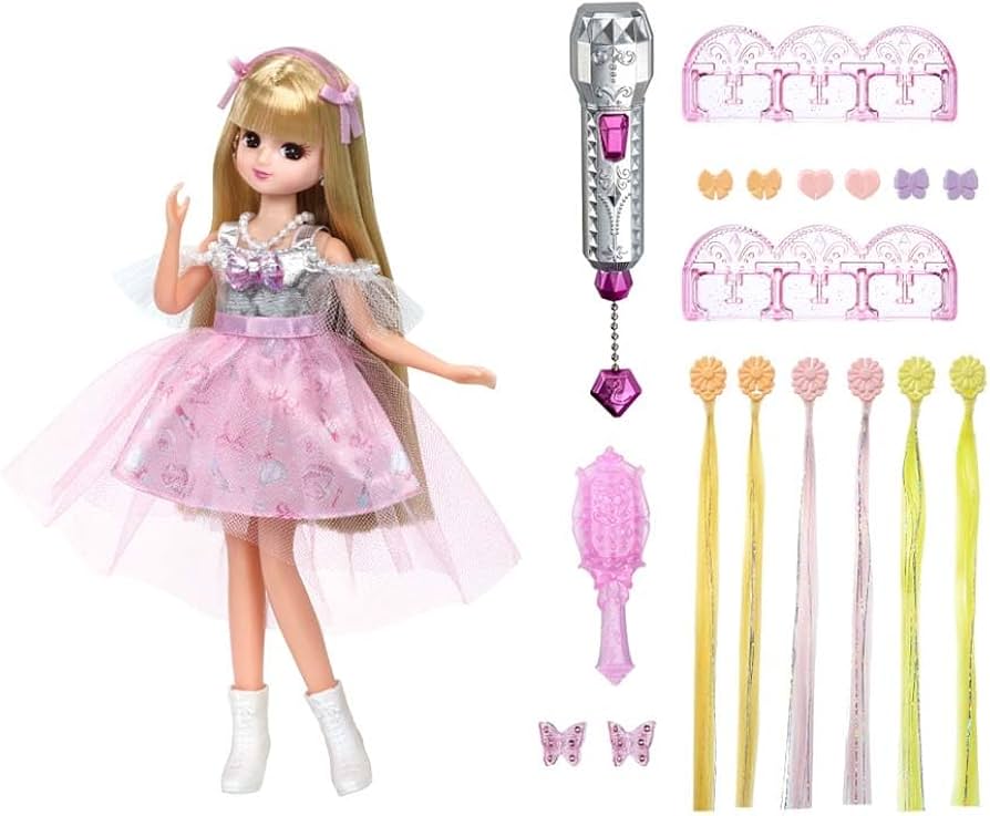 Amazon.co.jp: タカラトミー(TAKARA TOMY) リカちゃん ドール エクステ