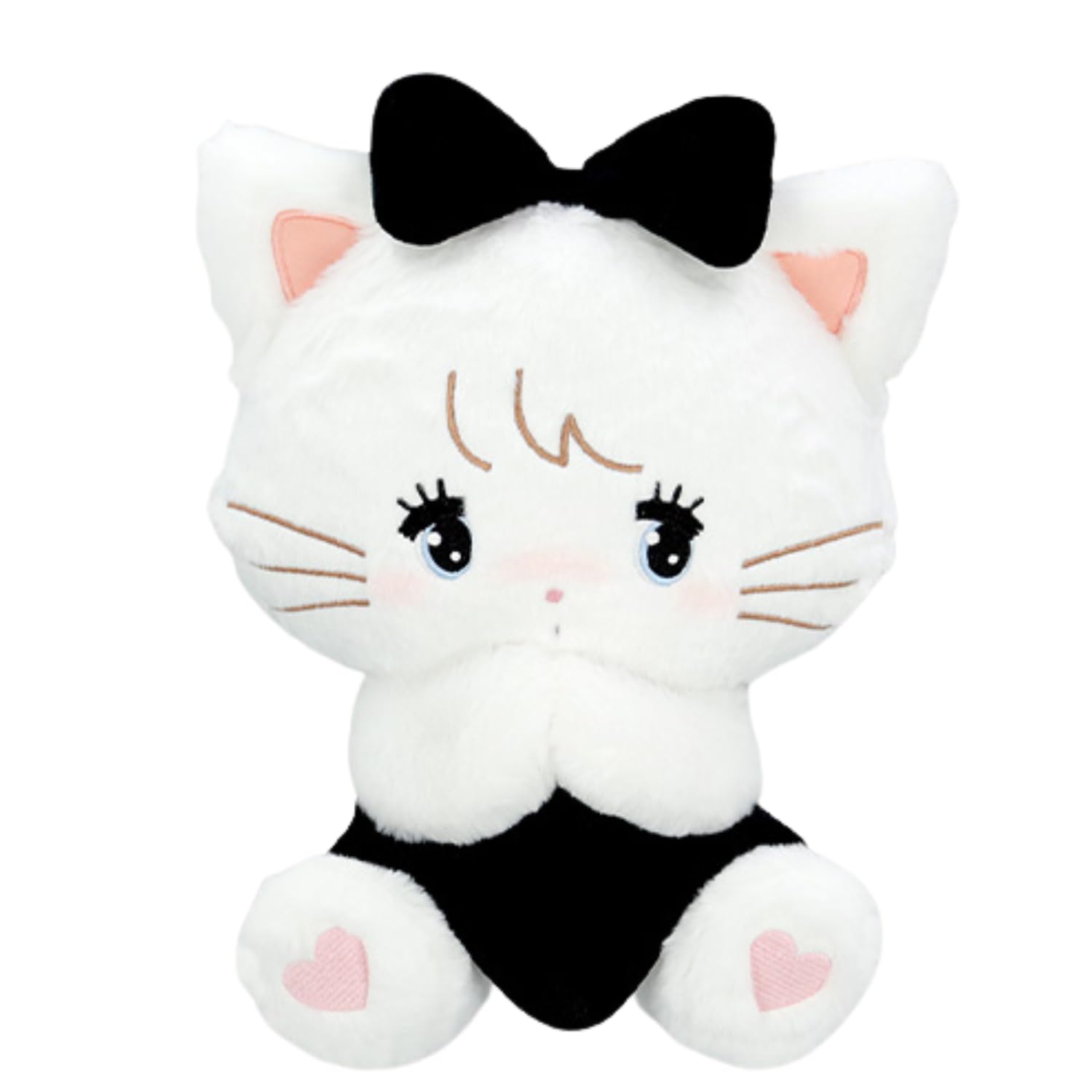 Amazon.co.jp: mikko BLACK RIBBON BIG ぬいぐるみ みっこ ブラック