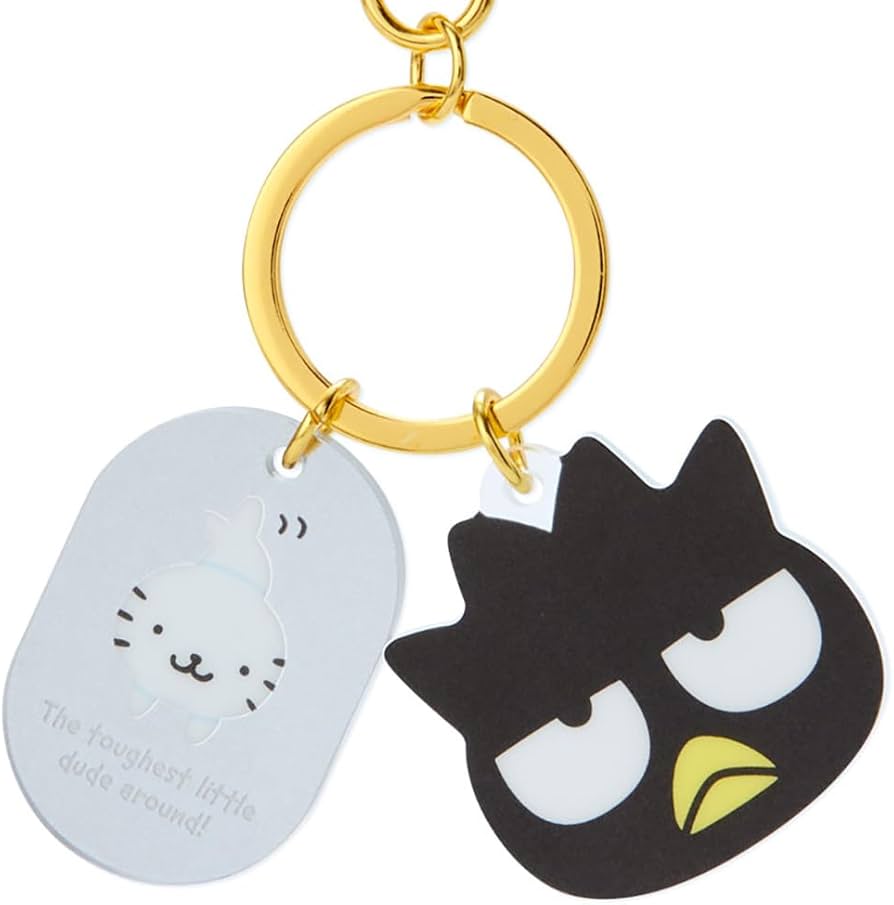 Amazon.co.jp: サンリオ(SANRIO) バッドばつ丸 フェイス形キーホルダー