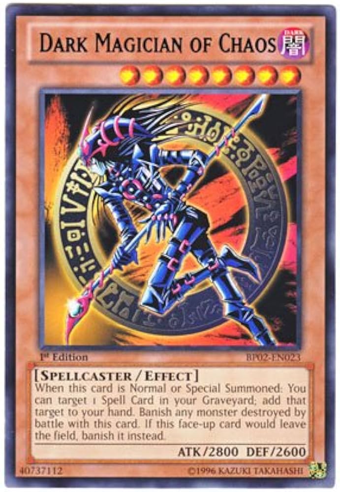 Amazon.co.jp: 遊戯王 英語版 BP02-EN023 Dark Magician of Chaos 混沌