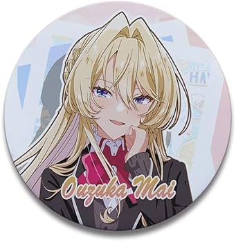 Amazon.co.jp: わたなれ 缶バッジ 58mm 5枚セット 甘織れな子 王塚真唯