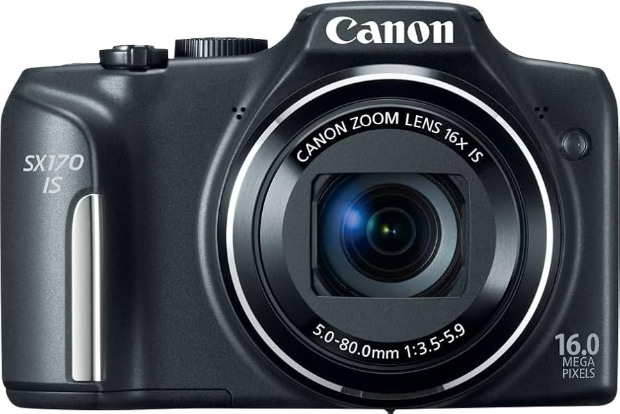 Amazon.com : CANON PowerShot SX170 IS 3-Inch LCD 16 Megapixel