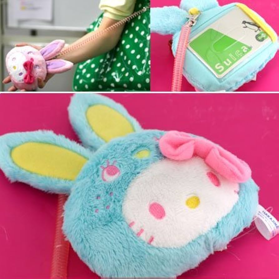 Amazon.co.jp: ラブリーなうさぎに変身☆ハローキティーパスケース