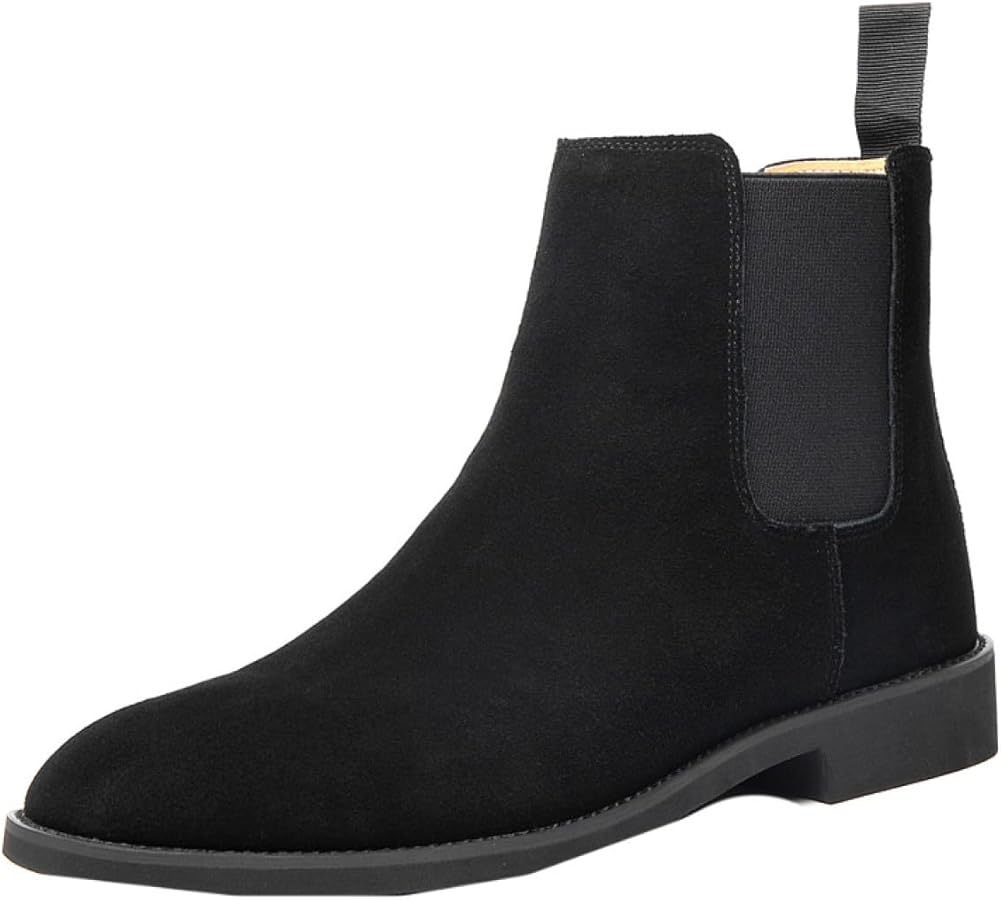 Amazon | [AORKU] サイドゴアブーツ スエード メンズ ブーツ