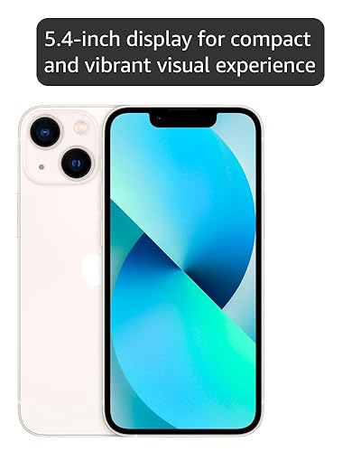 Amazon.com: Apple iPhone 13 Mini, 128GB, Starlight - Unlocked