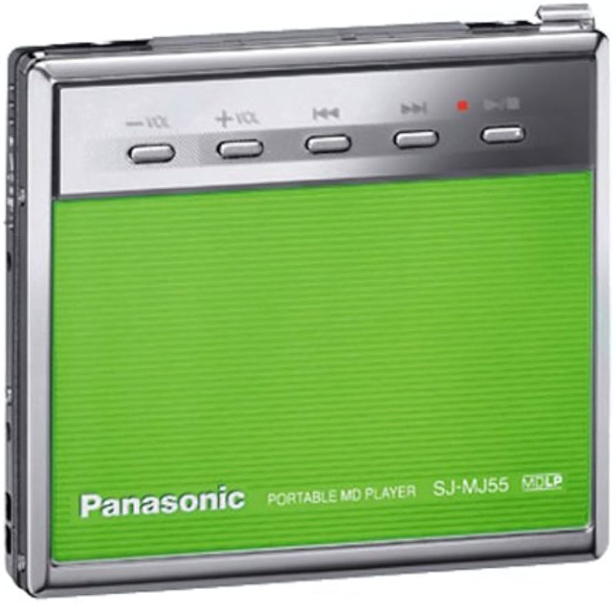 Amazon.co.jp: Panasonic ドッキンスタイルMD SJ-MJ55-G ポータブルMD