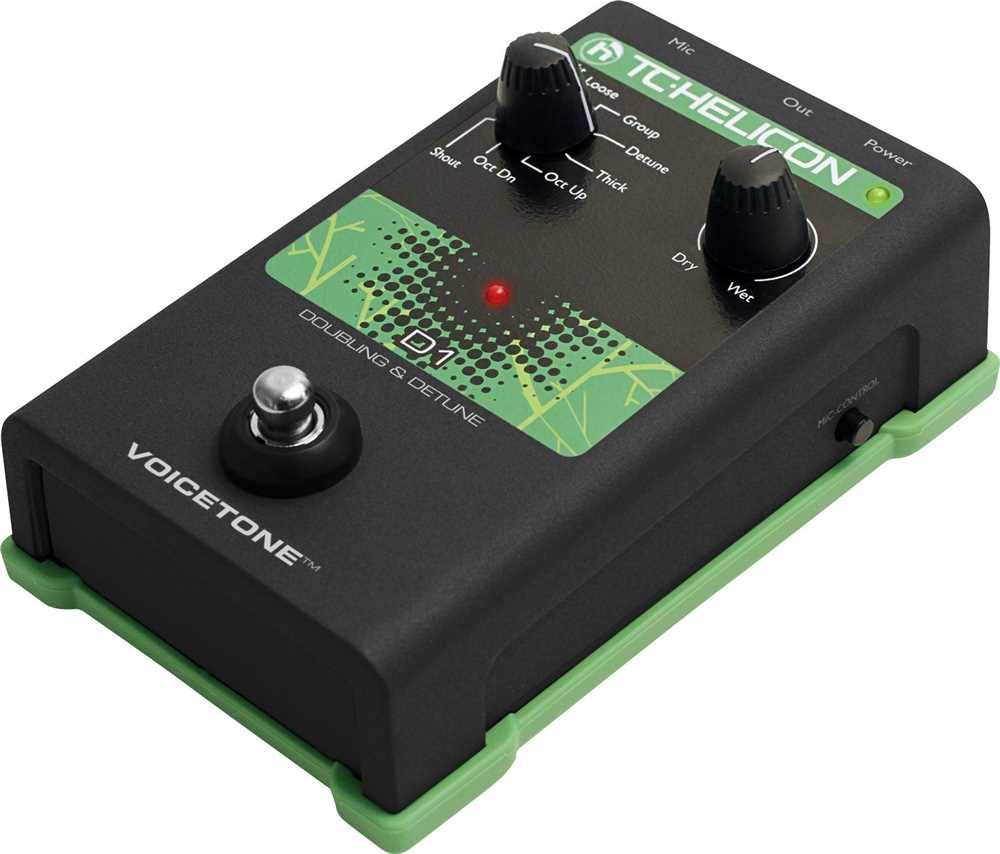 Amazon.com: TC Helicon VoiceTone D1 Doubling Detune Pedal
