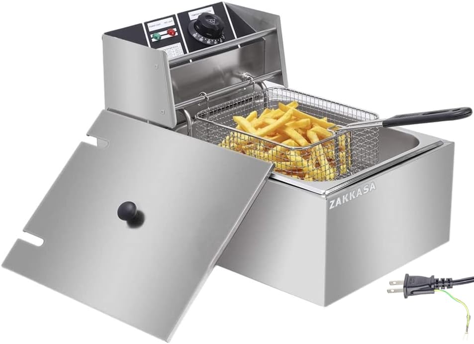 Amazon.co.jp: 電気フライヤー 卓上フライヤー 揚げ物器 ミニ