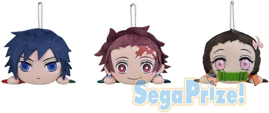 Amazon.co.jp: 鬼滅の刃 エクストラ寝そべりぬいぐるみVol.1 全3種