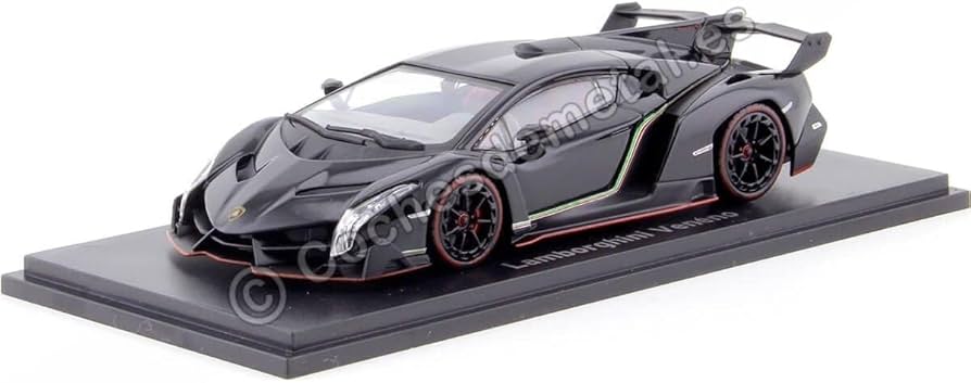 Amazon | 京商オリジナル 1/43 ランボルギーニ ヴェネーノ ブラック