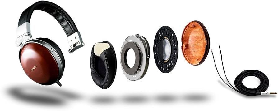 Amazon.co.jp: Denon 密閉型オーバーヘッドヘッドホン ブラック AH