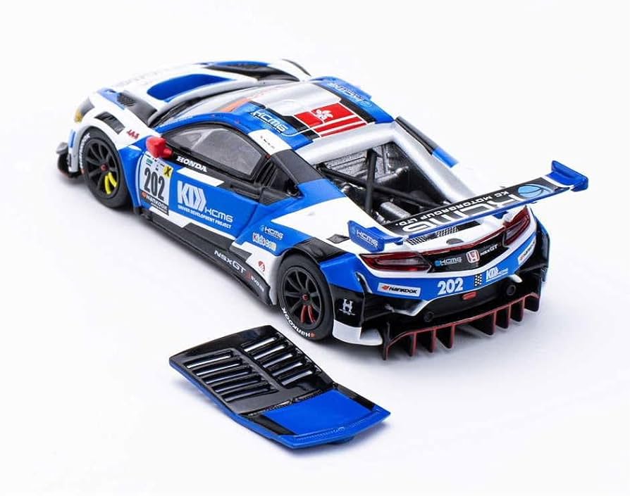 Amazon | 1/64 POPレース ミニカー NSX GT3 KCMG スーパー耐久ST-X