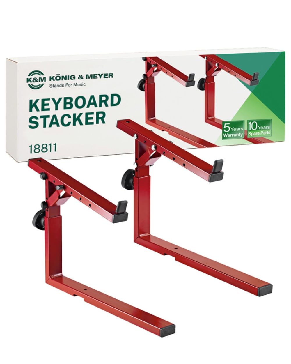 Amazon.com: K&M Konig & Meyer Keyboard Stacker, Red (18811.000.91