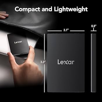 Amazon.com: Lexar 1TB SL500 Portable SSD, Up to 2000MB/s