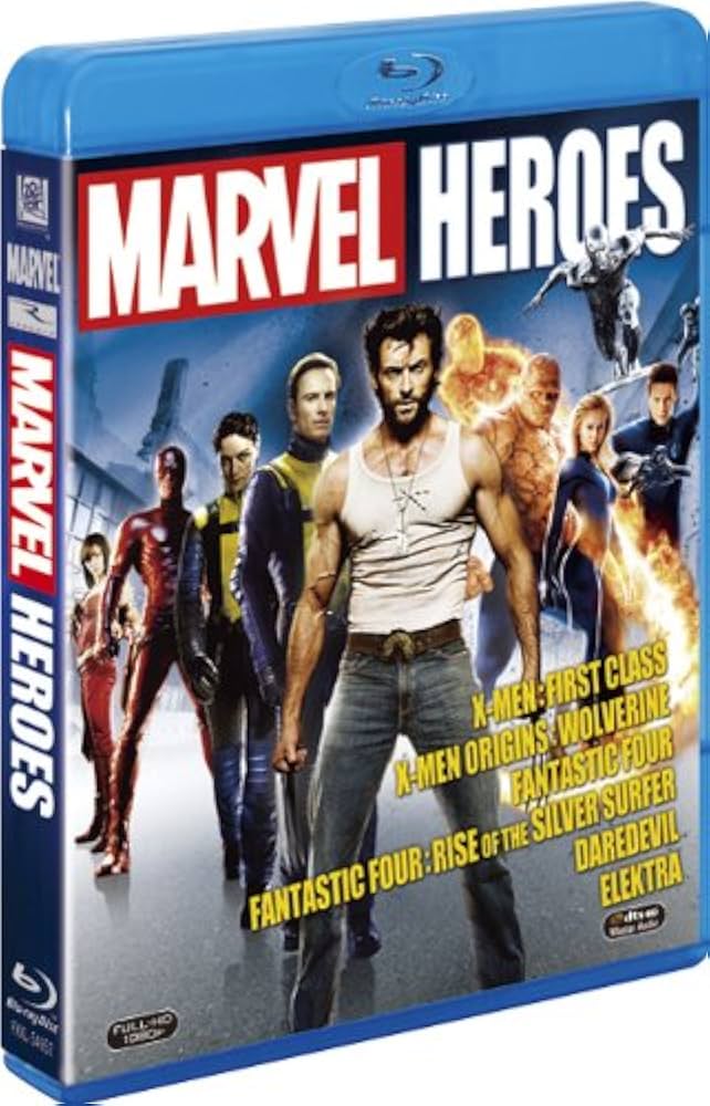 Amazon.co.jp: 【FOX HERO COLLECTION】MARVEL ブルーレイBOX(6枚組