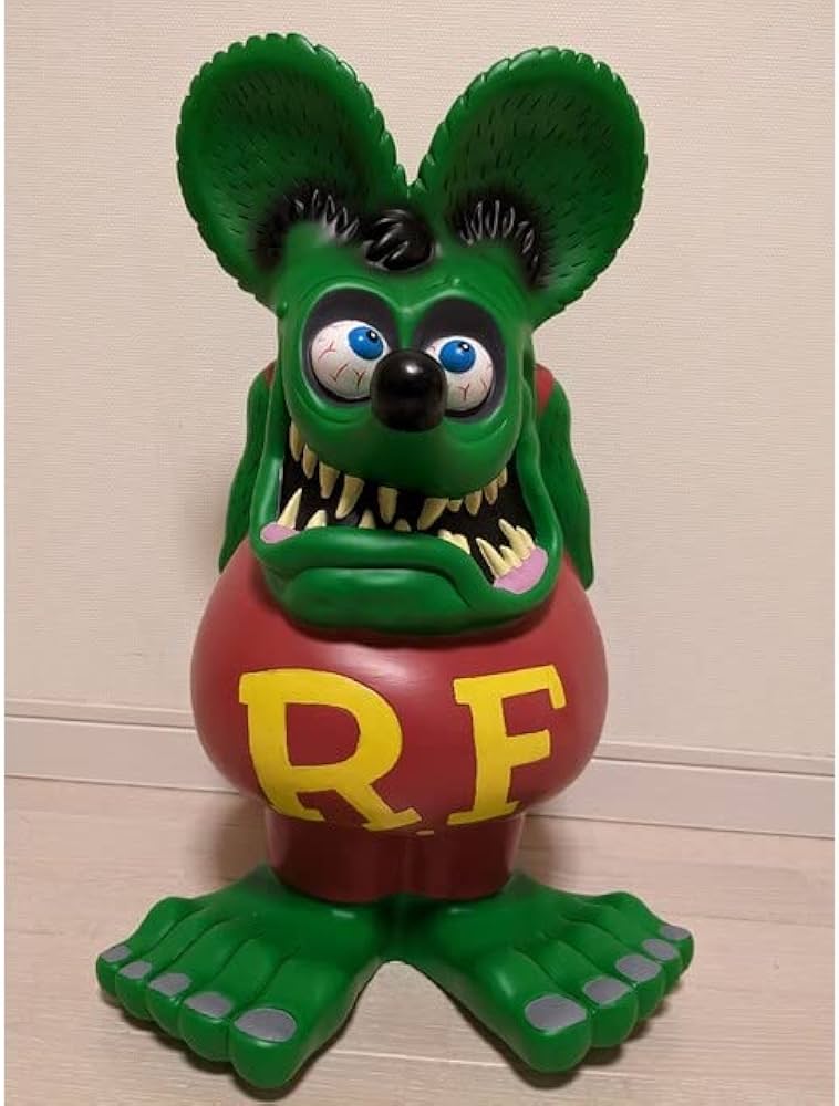 ラットフィンク 貯金箱 ラットフィンクス貯金箱大きい