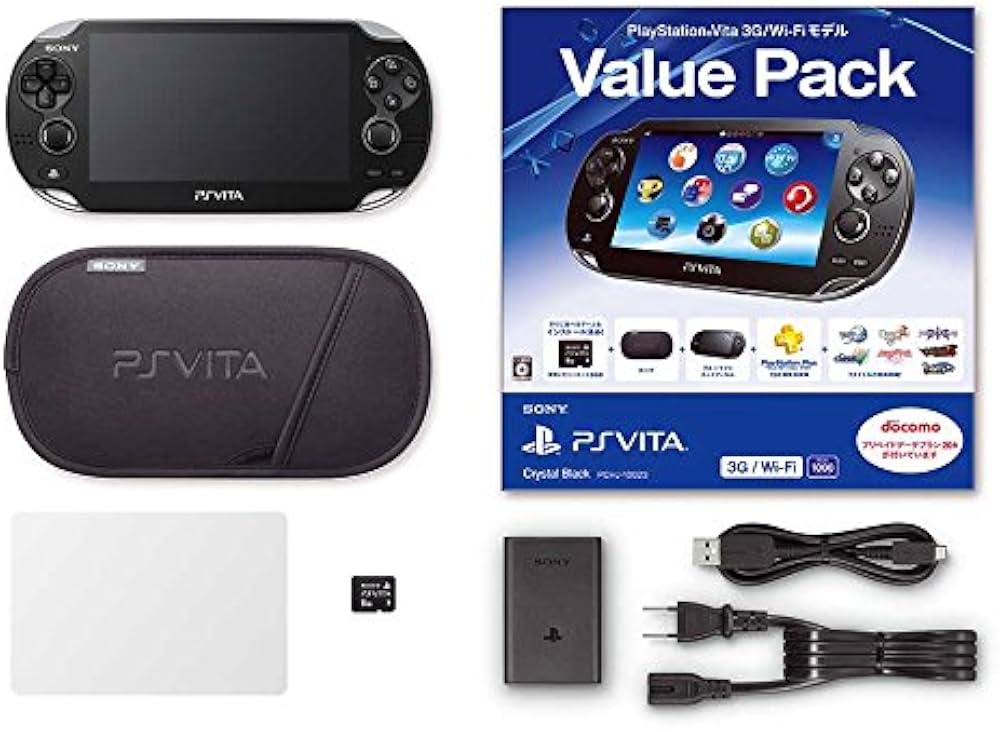 Amazon | PlayStation Vita Value Pack 3G/Wi-Fiモデル クリスタル