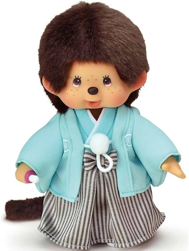 Amazon.co.jp: モンチッチ ぬいぐるみ 男の子 S 紋付袴 振袖モンチッチ