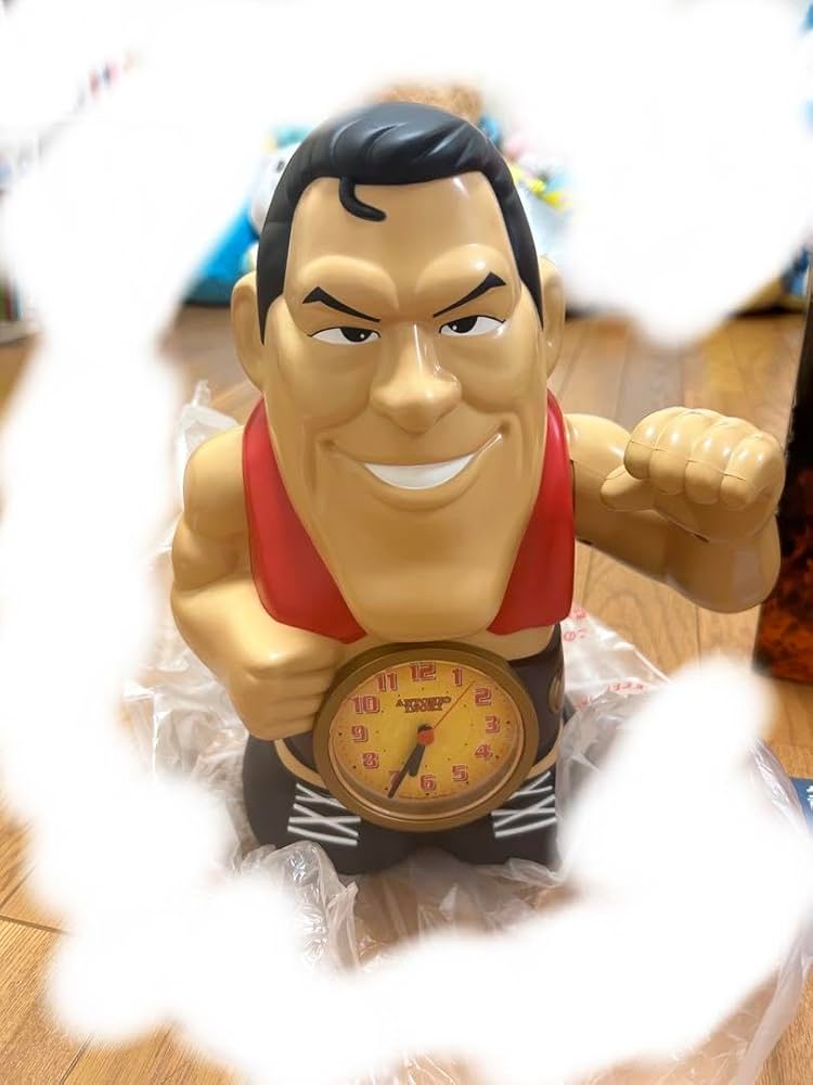 Amazon.co.jp: アントニオ猪木 ANTONIO INOKI 目覚まし時計 レア