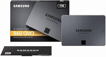 Amazon | Samsung SSD 860 QVO 2.5” SATA III 1TB MZ-76Q1T0B Solid