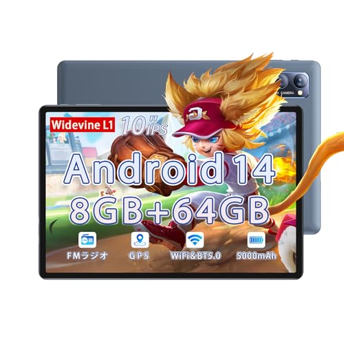 Amazon.co.jp: N-one Npad Y1 Android 14タブレットPC 10インチ 8GB+