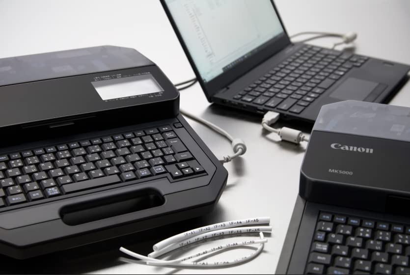 Amazon | キヤノン ケーブルIDプリンター MK5000 マークチューブ