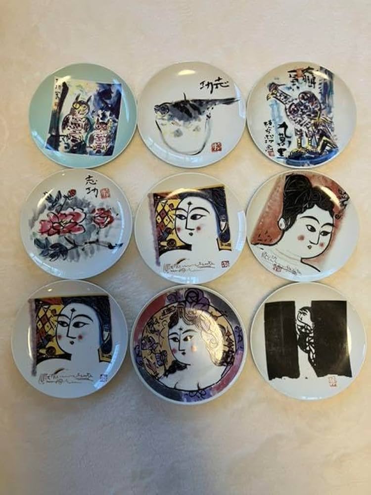 Amazon.co.jp: 勝烈庵 棟方志功ののお皿 : おもちゃ