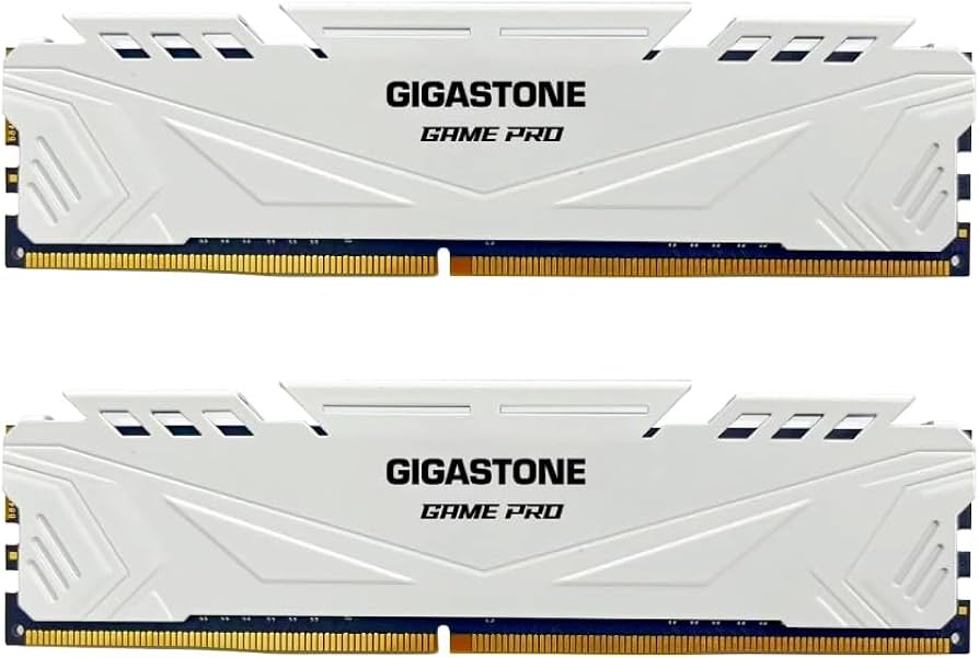 DDR4 RAM】 GIGASTONE Game PRO 32GB Kit (2x16GB) DDR4 3200MHz PC4