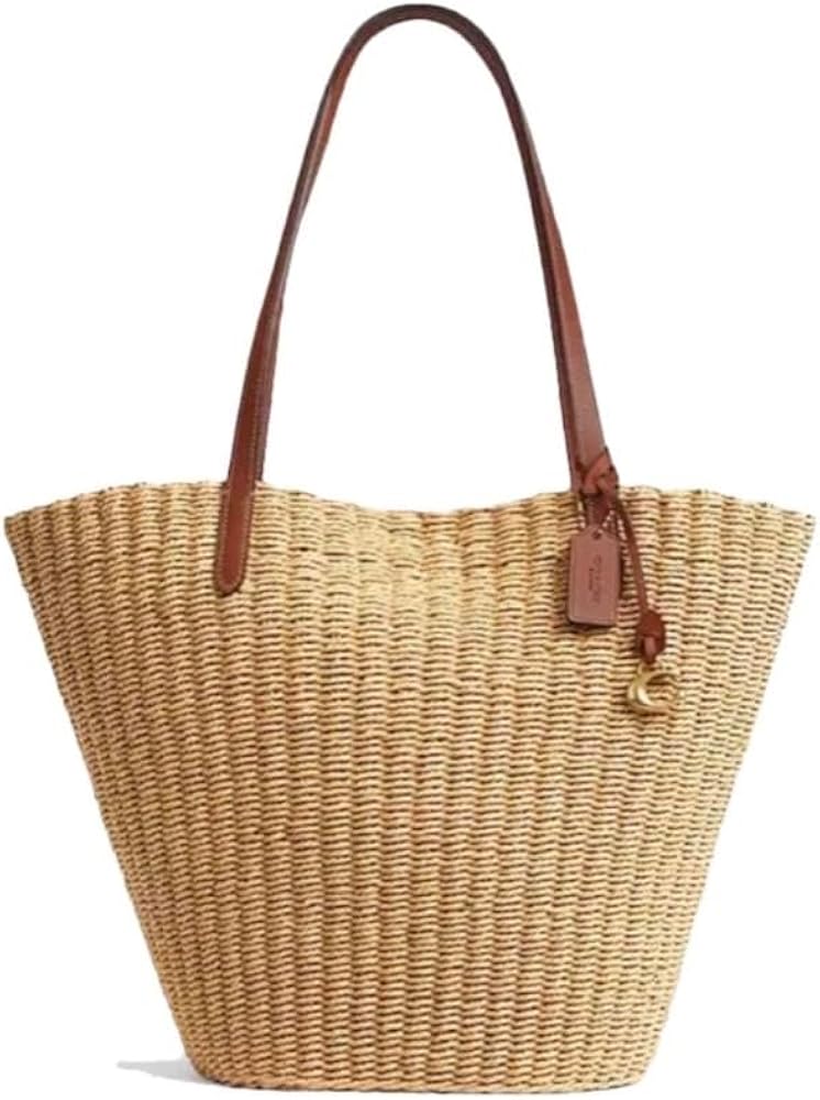 Amazon | [COACH] 【コーチ】 カゴバッグ ストローバッグ スモール