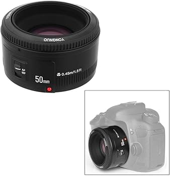 Amazon | YONGNUO製 AF 50mm f1.8 大口径 オートフォーカス レンズ