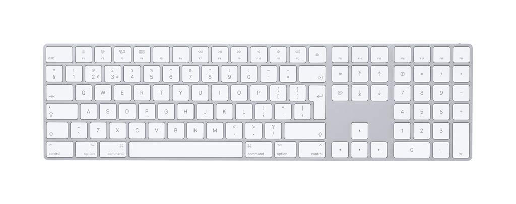 Amazon.co.jp: Apple Magic Keyboard(テンキー付き)- 英語(UK
