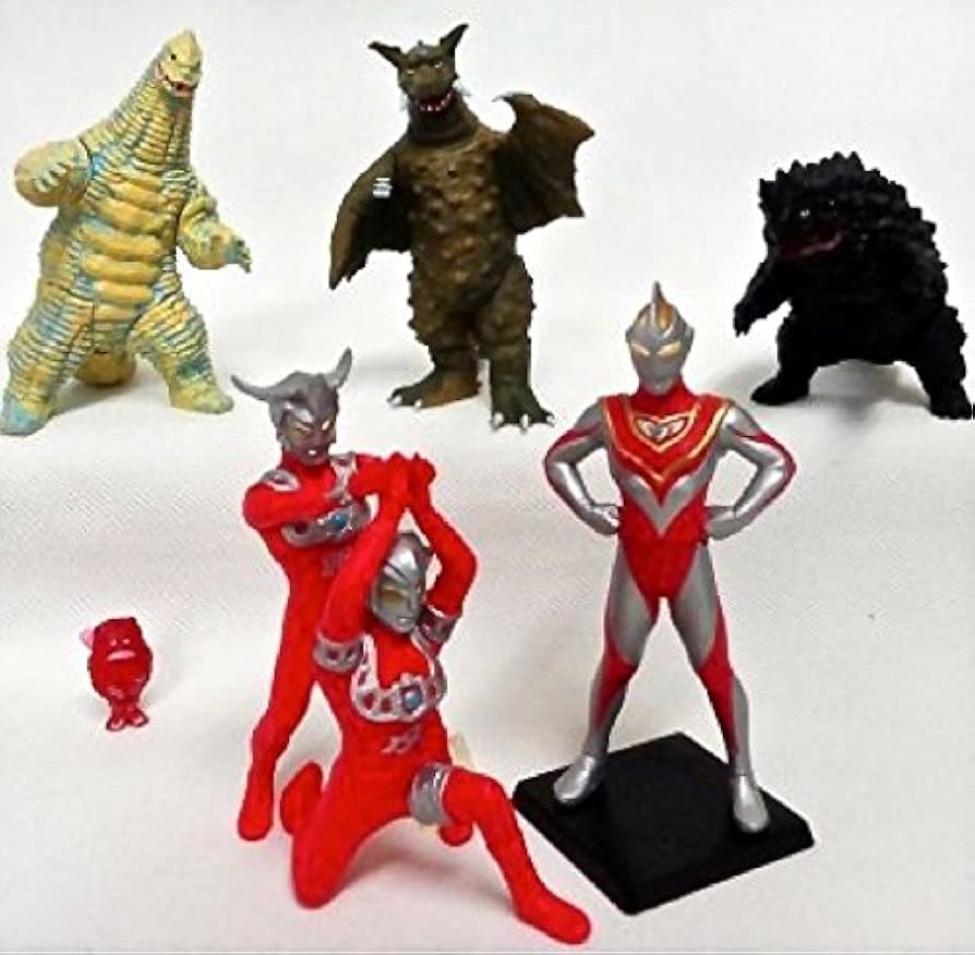 Amazon | ガシャポン HG ウルトラマン37 怪獣無法地帯編 全6種