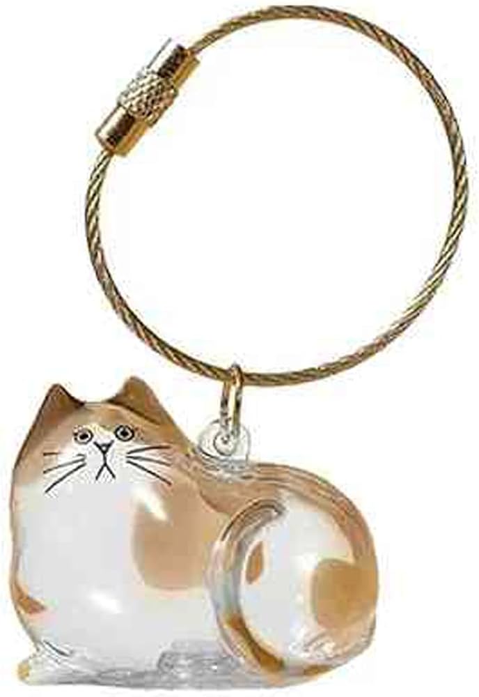 Amazon | ねこけだま 猫毛玉入れ 6個 容器 猫 (三毛, 1, 個) | SORERUN